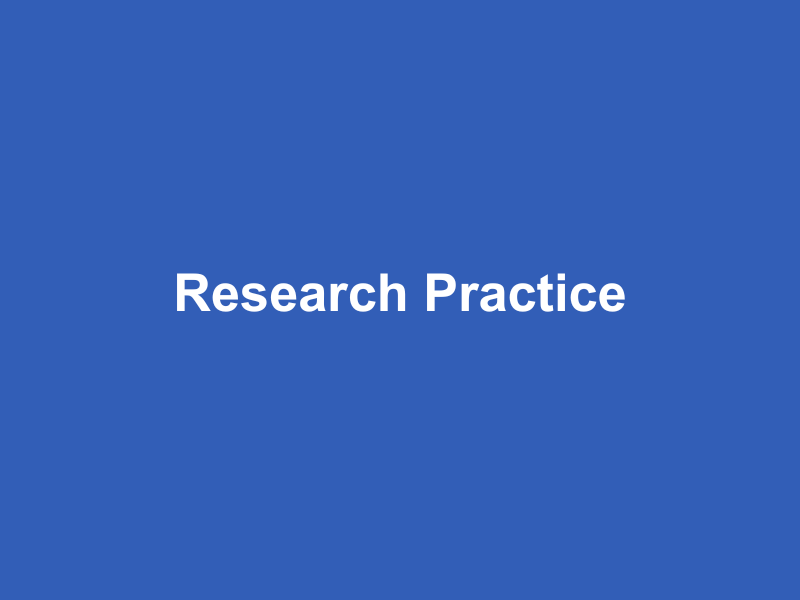 Research practice